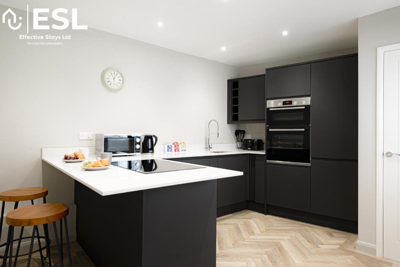 Comfy Modern 2 Bedroom Duplex Apartment With Sun Terrace Shrewsbury Kültér fotó