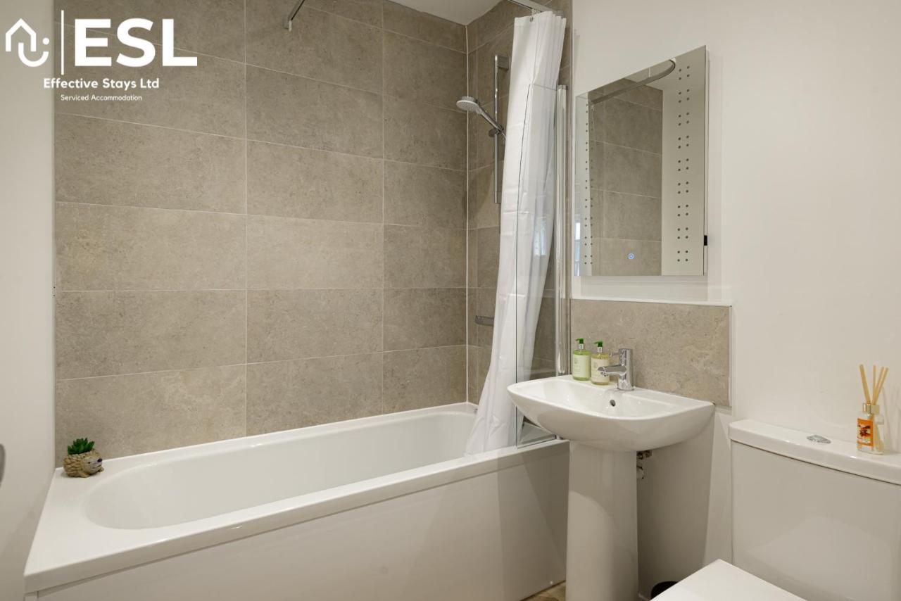 Comfy Modern 2 Bedroom Duplex Apartment With Sun Terrace Shrewsbury Kültér fotó