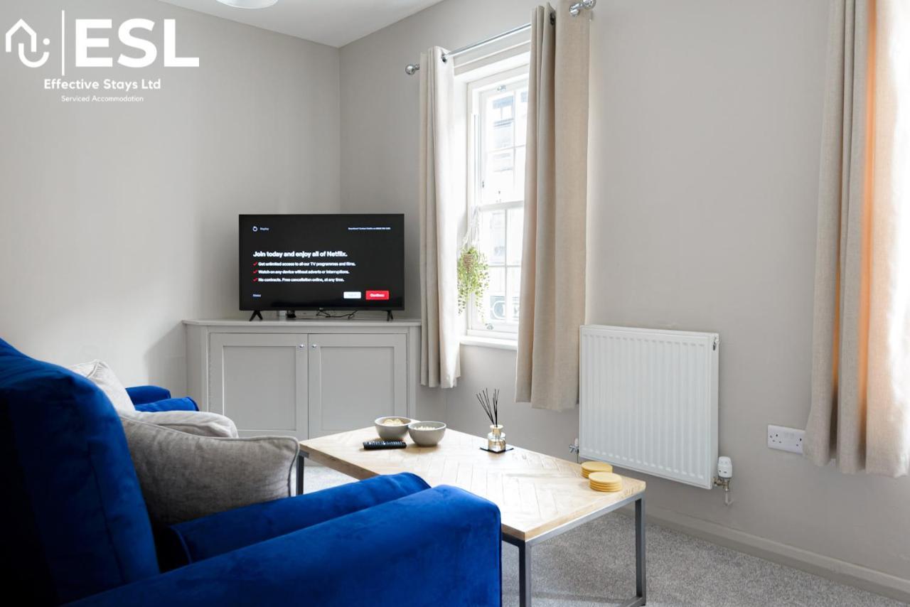Comfy Modern 2 Bedroom Duplex Apartment With Sun Terrace Shrewsbury Kültér fotó