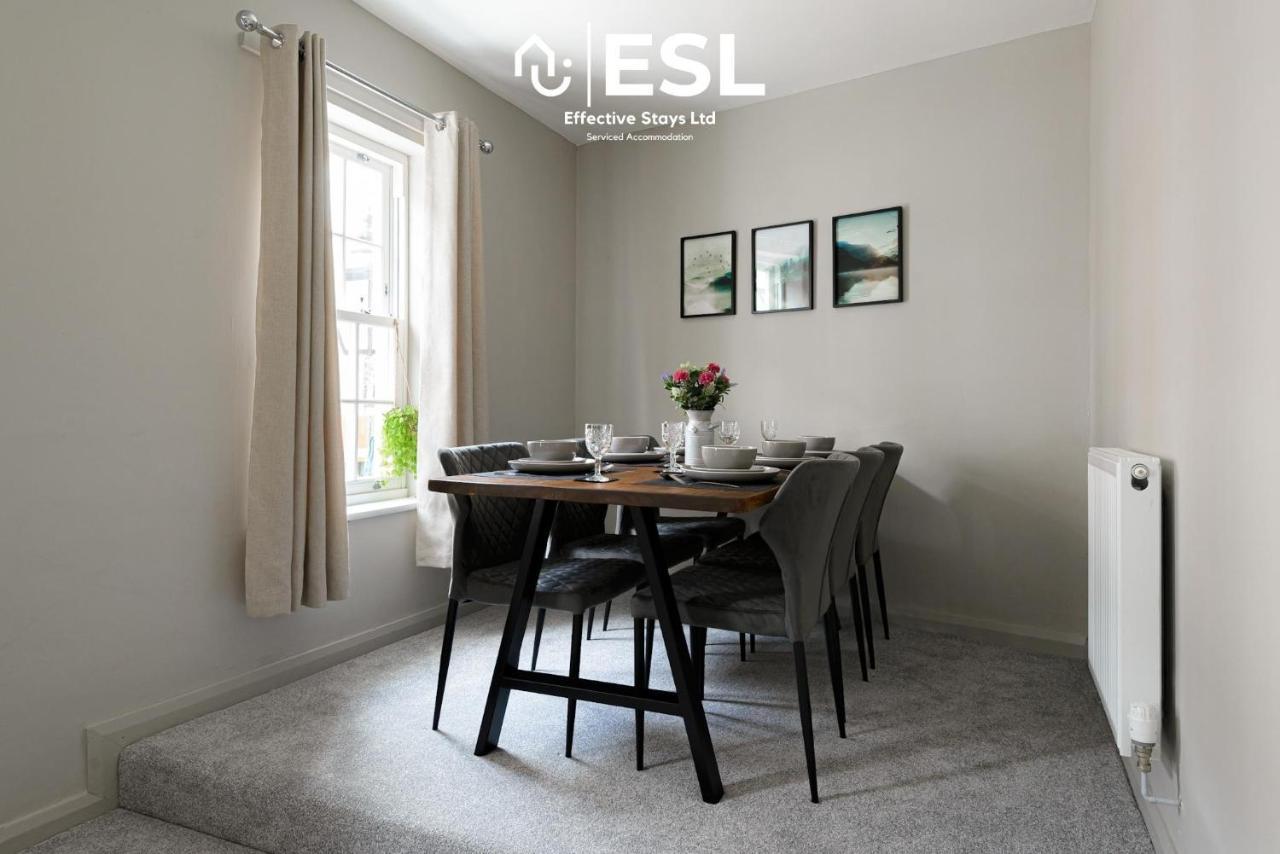 Comfy Modern 2 Bedroom Duplex Apartment With Sun Terrace Shrewsbury Kültér fotó