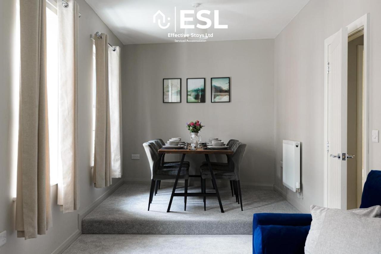 Comfy Modern 2 Bedroom Duplex Apartment With Sun Terrace Shrewsbury Kültér fotó