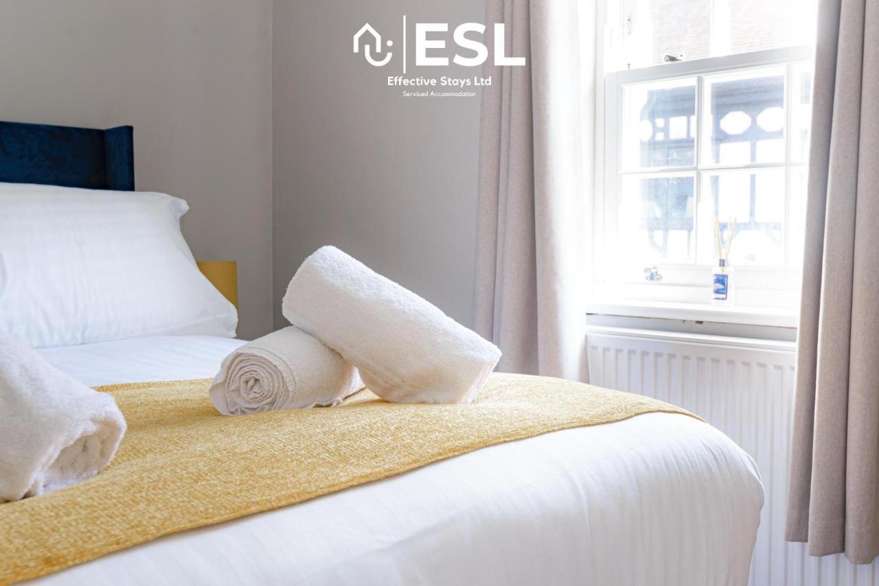 Comfy Modern 2 Bedroom Duplex Apartment With Sun Terrace Shrewsbury Kültér fotó