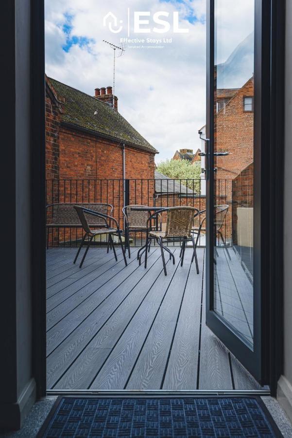 Comfy Modern 2 Bedroom Duplex Apartment With Sun Terrace Shrewsbury Kültér fotó