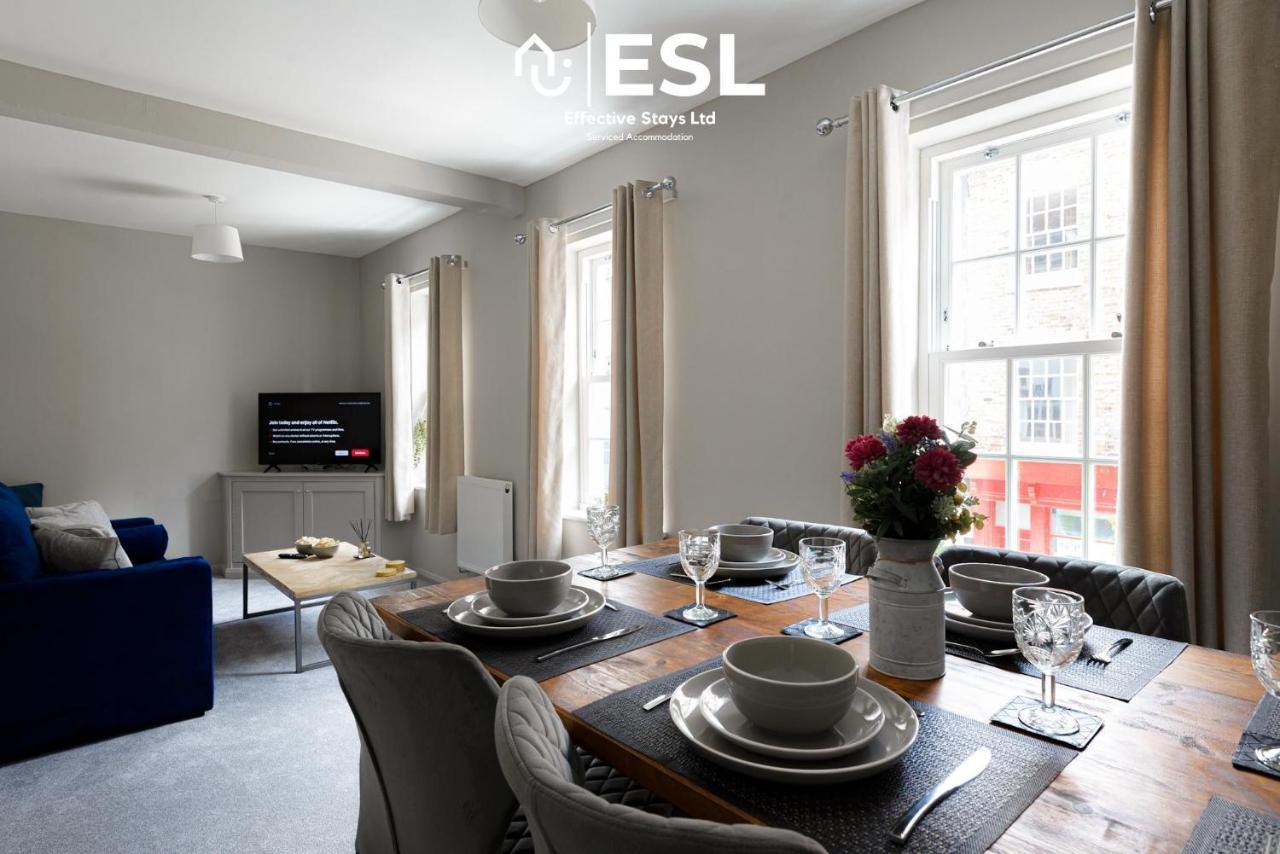Comfy Modern 2 Bedroom Duplex Apartment With Sun Terrace Shrewsbury Kültér fotó